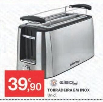 E.Leclerc Torradeira em Inox promoção