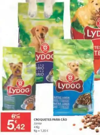 E.Leclerc Croquetes Para Cão Junior 4kg promoção