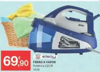 E.Leclerc Ferro A Vapor Potencia 220W promoção