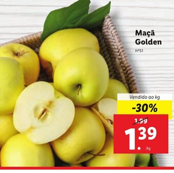 Lidl Maçã Golden promoção