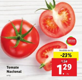 Lidl Tomate Nacional promoção
