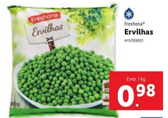 Lidl Ervilhas promoção