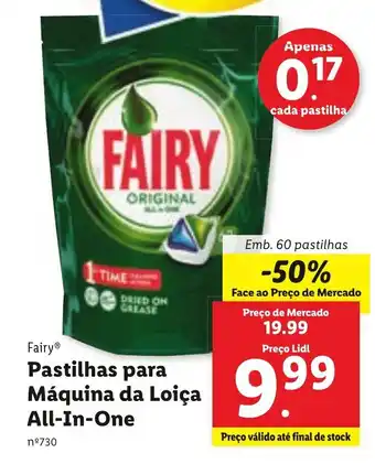 Lidl Pastilhas para Máquina da Loiça All-In-One promoção