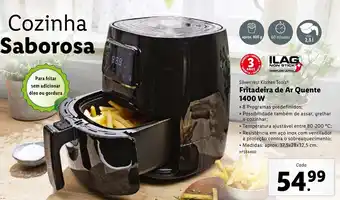 Lidl Frideira de Ar Quente 1400W promoção