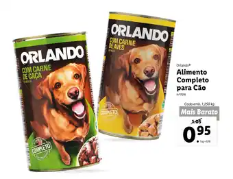 Lidl Orlando Alimento para Cão promoção