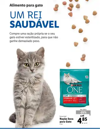 Lidl Purina One Ração Seca para Gato promoção