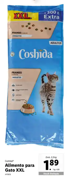Lidl Coshida Alimento para Gato XXL promoção