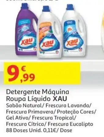 Auchan Detergente Máquina Roupa Líquido Xua promoção