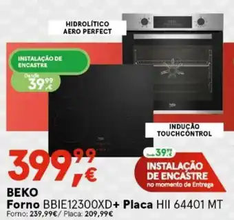 Worten Beko Forno + Placa HII promoção
