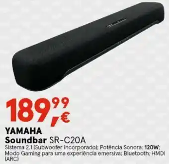 Worten Yamaha Soundbar promoção