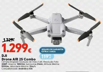 Worten DJI Drone AIR 2S Combo promoção