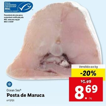 Lidl Ocean Sea Posta de Maruca promoção