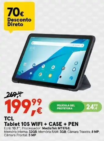 TCL Tablet 10S WIFI + CASE + PEN