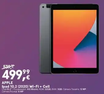 Worten Apple iPad 10.2 (2020) Wi-Fi + Cell promoção