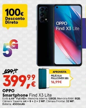 Worten Oppo Smartphone Find X3 Lite promoção