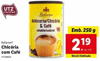 Lidl Bellarom Chicória com Café 250g promoção