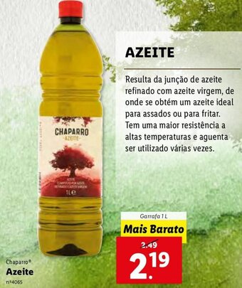 Lidl Chaparro Azeite 1L promoção