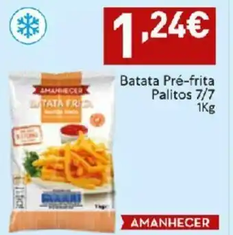 Amanhecer Batata Pré-frita Palitos 1Kg promoção