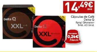 Amanhecer Cápsulas de Café Delta Q promoção