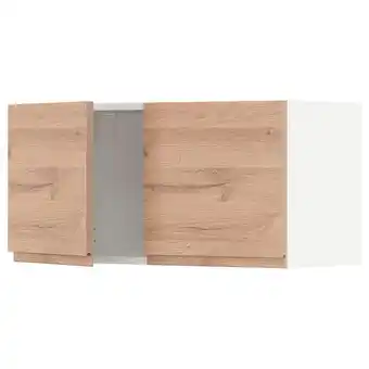 IKEA Metod Armário parede c/2portas, branco/voxtorp efeito carvalho, 80x40 cm promoção