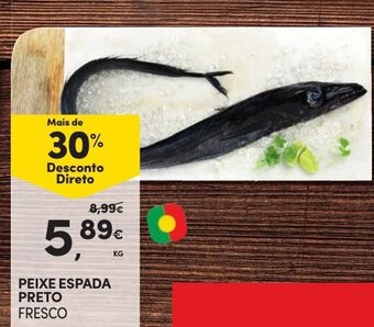 Continente Peixe Espada Preto promoção