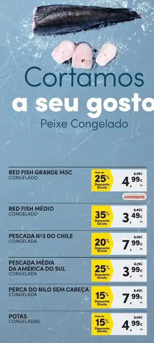 Continente Red Fish Grande MSC promoção