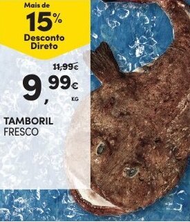 Continente Tamboril Fresco promoção