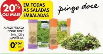 Pingo Doce Alface Frisada Pingo Doce 125g promoção