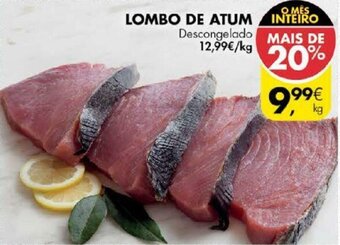 Pingo Doce Lombo de Atum promoção