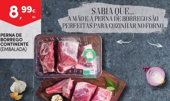 Continente Perna de Borrego Continente promoção