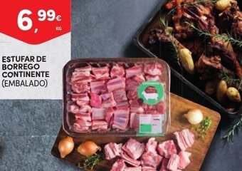 Continente Estufar de Borrego Continente promoção