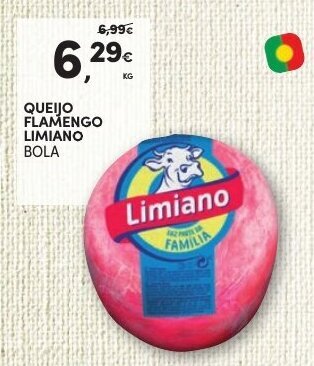 Continente Queijo Flamengo Limiano promoção