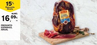 Continente Presunto Espanhol Argal promoção