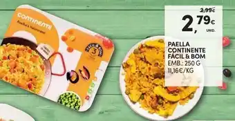 Paella Continente Facil & Bom 250g