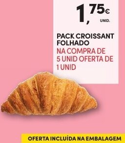 Continente Pack Croissant Folhado promoção