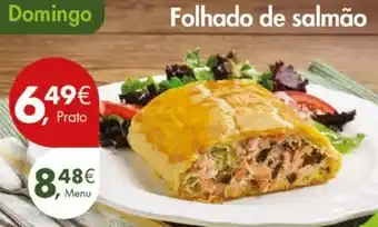 Pingo Doce Folhado de salmão promoção