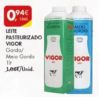 Pingo Doce LEITE PASTEURIZADO VIGOR 1lt promoção