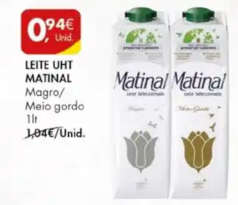 Pingo Doce LEITE UHT MATINAL 1lt promoção