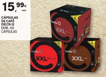 Continente Cápsulas de Café Delta Q 60 cápsulas promoção