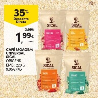 Café Moagem Universal Sical 220g
