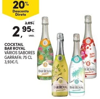 Continente Cocktail Bar Royal 75cl promoção