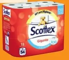 Continente Papel Higiénico Scottex 54 rolos promoção
