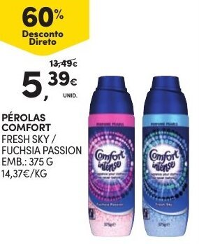 Continente Pérolas Comfort 375g promoção