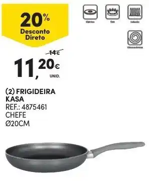 Continente Frigideira Kasa 20cm promoção