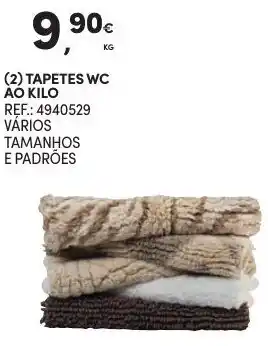Continente Tapetes WC ao Kilo promoção