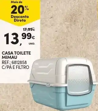 Continente Casa Toilete Mimau promoção