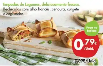 Pingo Doce Empadas de Legumes, deliciosamente frescas promoção