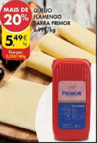 Pingo Doce Queijo Flamengo Barra Primor promoção
