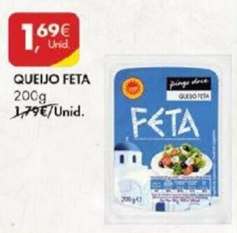 Pingo Doce Queijo Feta 200g promoção