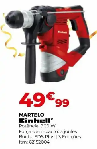 Bricomarché Martelo Einhell 900W promoção